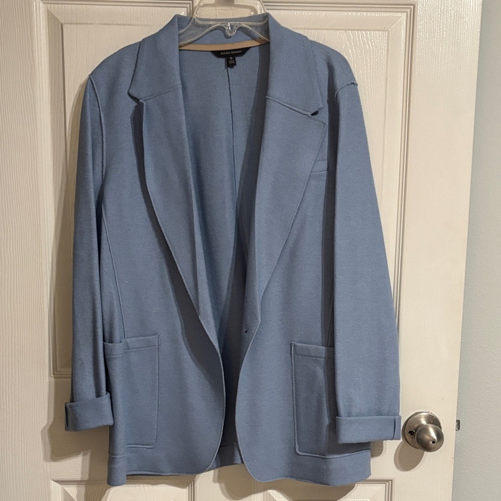 Banana Republic Light Blue Women's Blazer